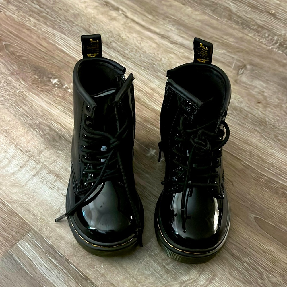 Toddler Dr. Martens combat boot